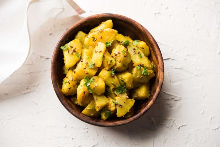 Indian Panch Poran Roasted Potatoes