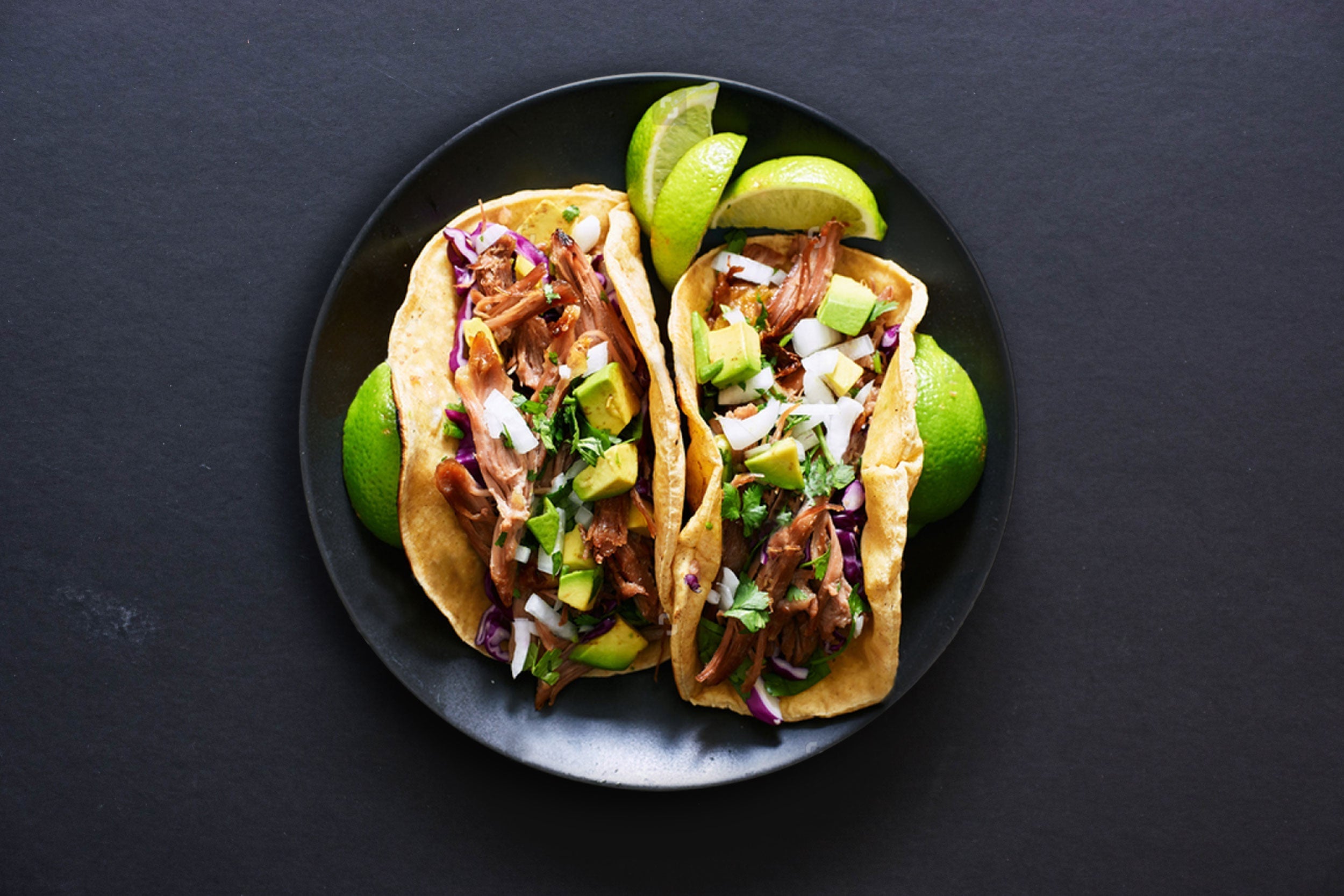 Mexican Pork Carnita Tacos