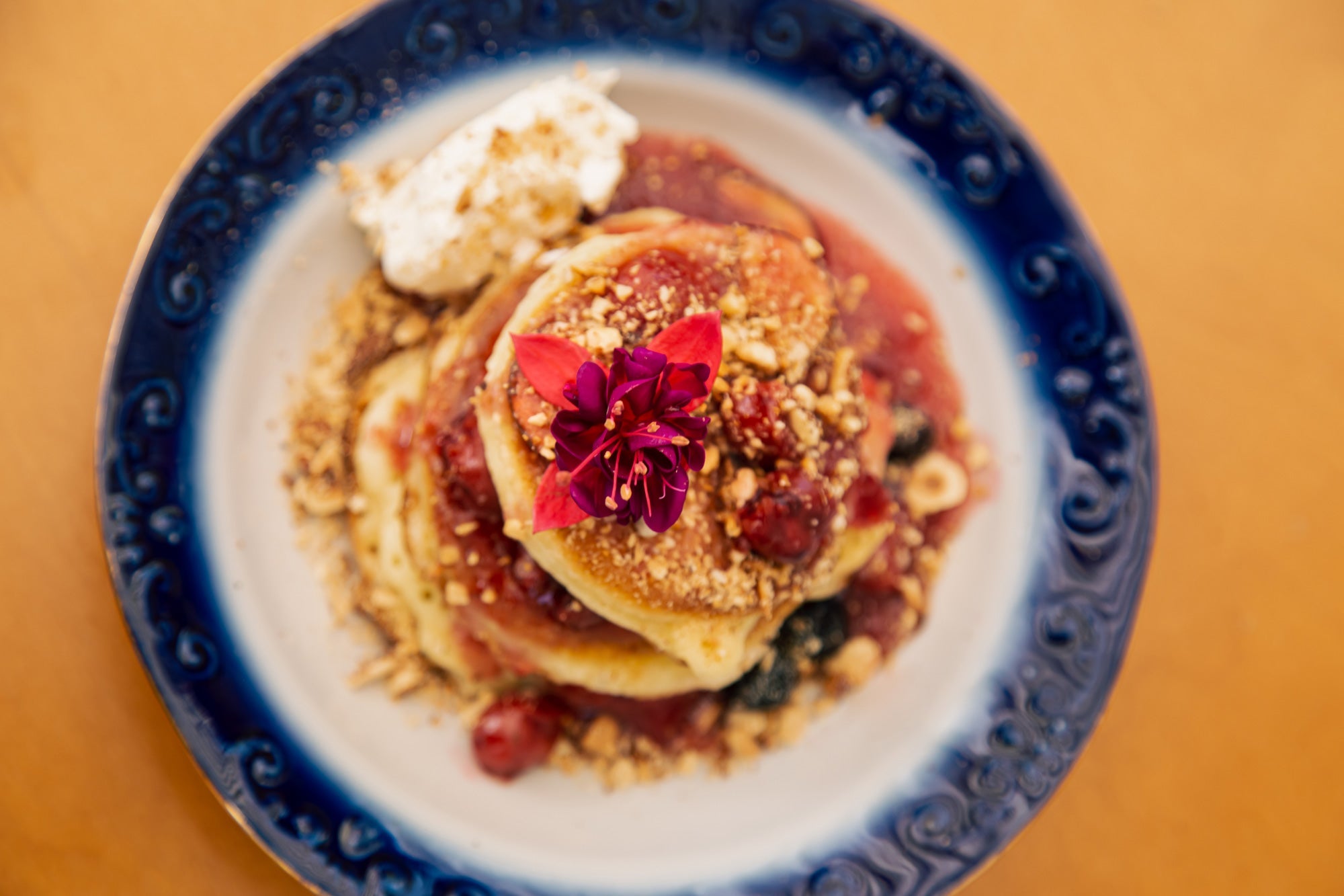 Spiced Ricotta Pancakes