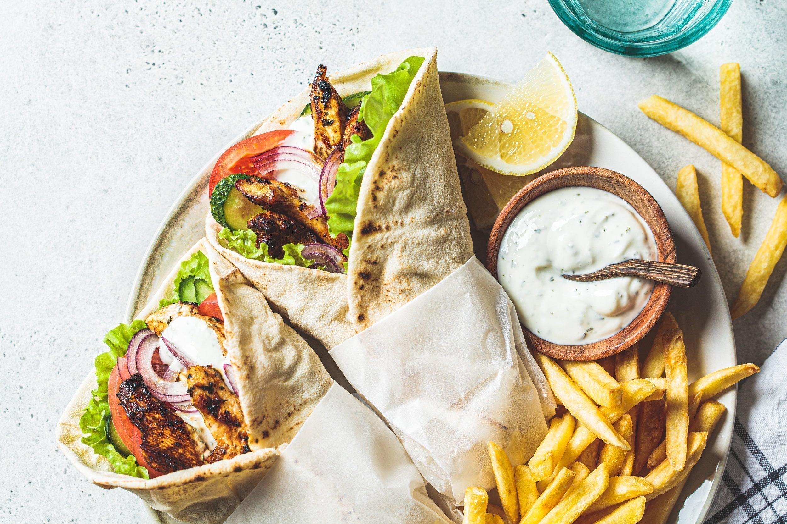 Greek Gyros Wraps
