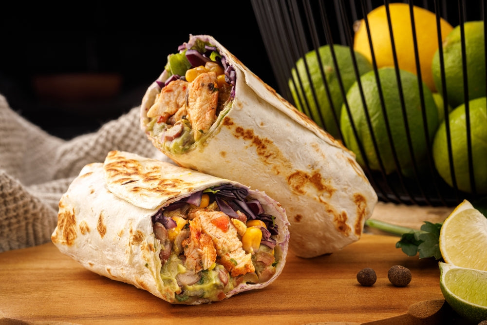 Mexican Chicken Burritos