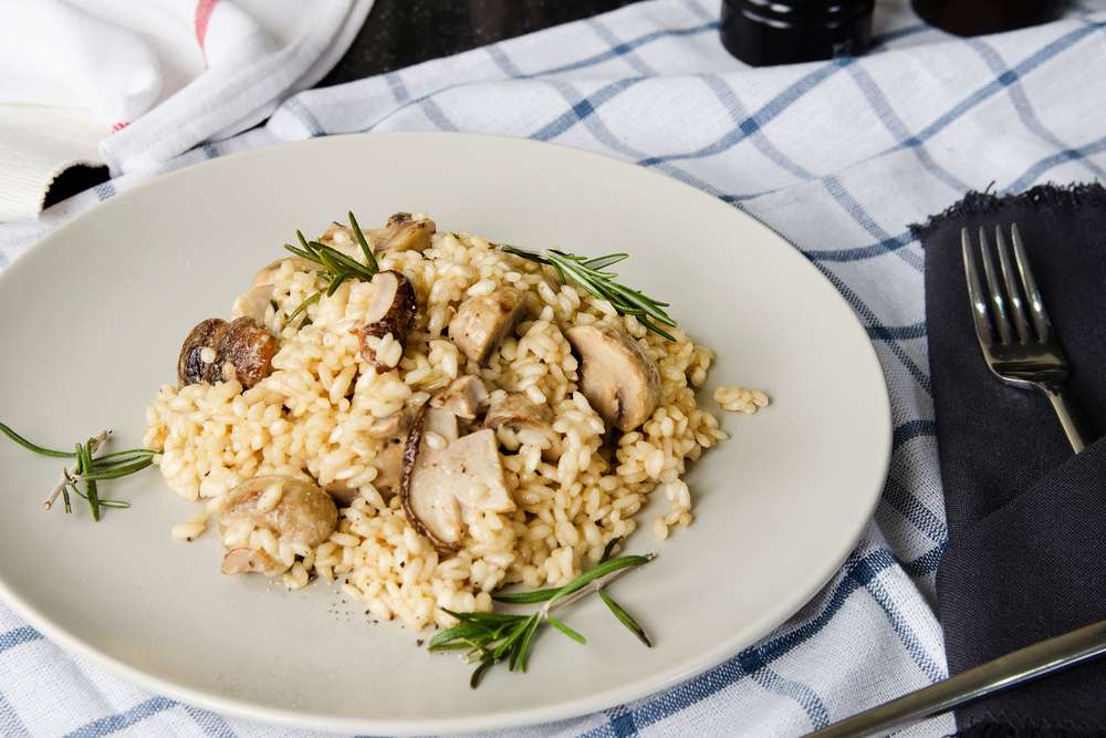 Australian Mountain Pepper Chicken Risotto, cheats recipe