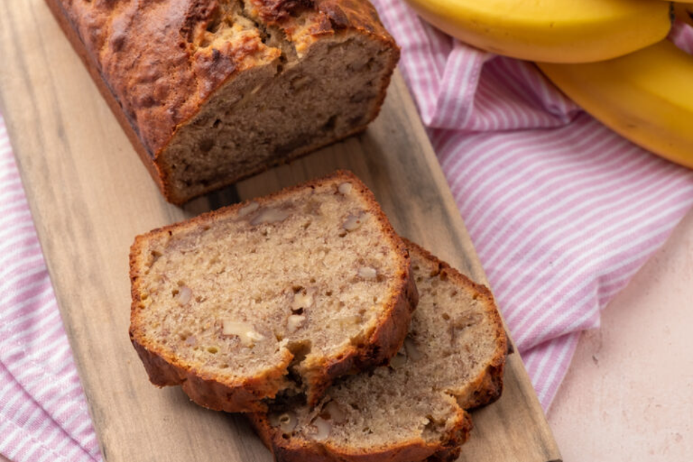 Banana, Rum, Pepper Berry & Wattle Seed Bread