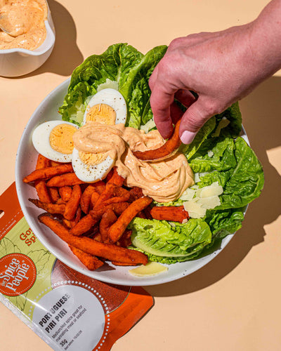 Caesar Salad with a Piri Piri Mayonnaise