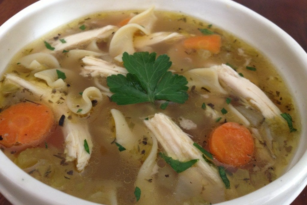 Chicken herbs de provence soup