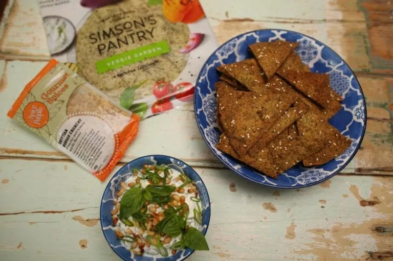 Egyptian Dukkah-Spiced Multigrain Chips