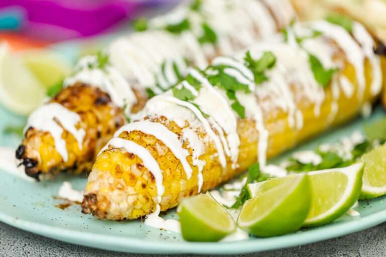 Grilled Mexican Corn