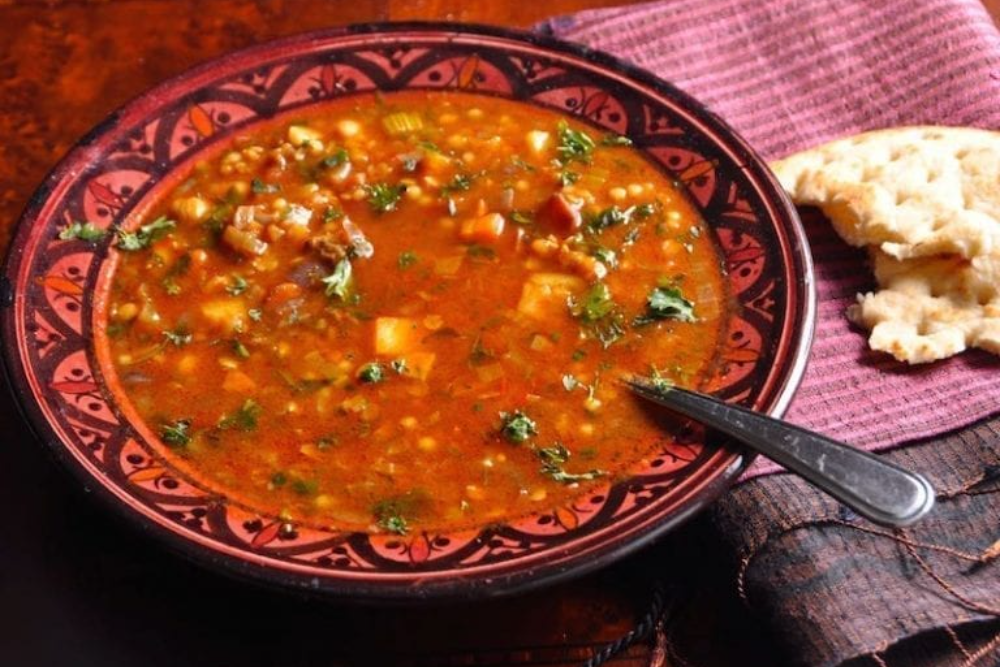 Harissa Lamb and Lentil Stew