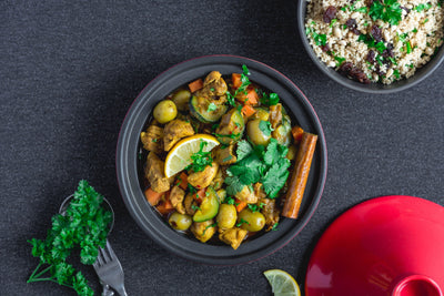 Moroccan Chicken Tagine With Honey & Carrots
