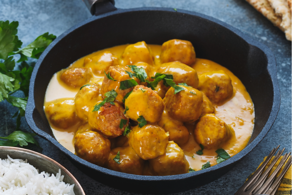 Madras Meatball Curry