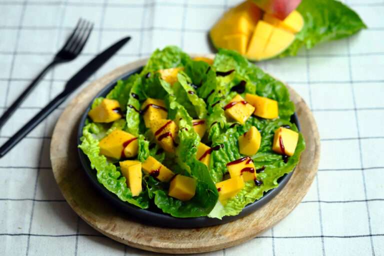 Mango Goats Cheese Salad