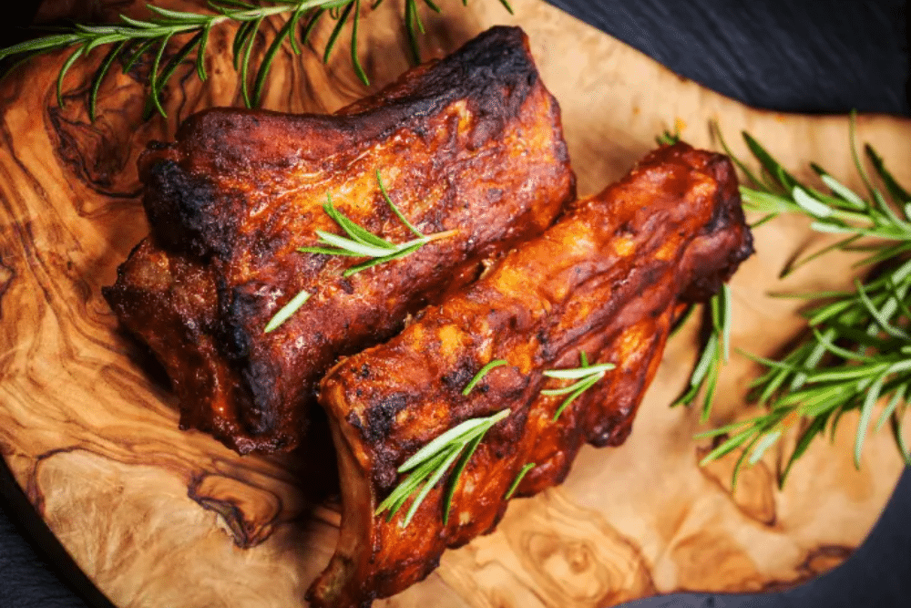 Mexican bbq pork ribs