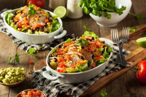 Smoky Mexican Chicken Burrito Bowl