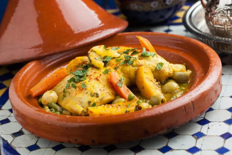 Moroccan Chicken with Honey and Carrots