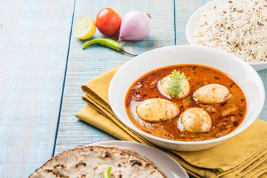 North Indian Egg and Potato Curry