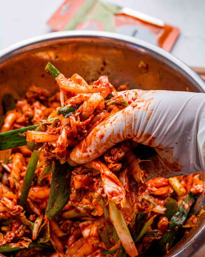 Quick Fresh Kimchi (Geotjeori)