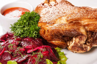 Roast Pork with Spanish Spiced Beetroot Salad