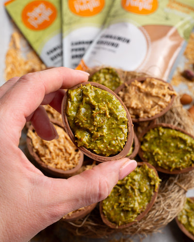 Spiced Dubai Chocolate Easter Eggs