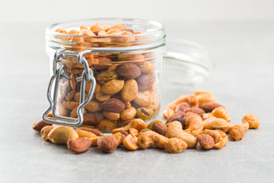 Sweet & Spicy Roasted Nuts