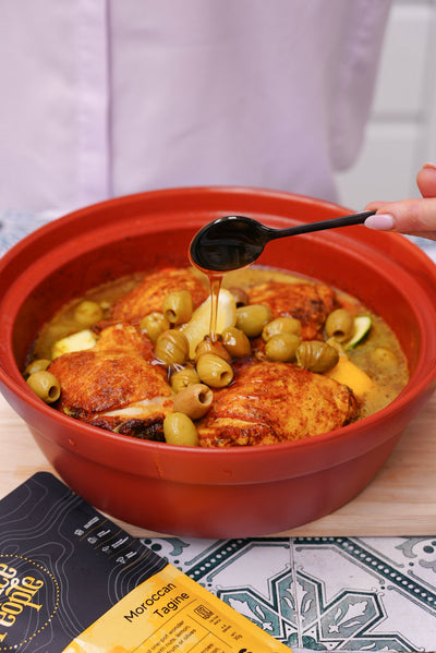 Moroccan Chicken Tagine With Honey & Carrots