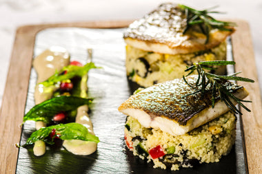 Spice-Poached Fish and Cous Cous Salad