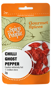 Chilli Ghost Peppers Whole hot 3g