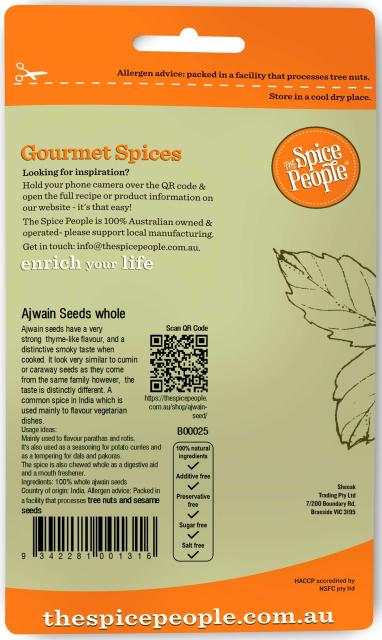 Ajwain Seeds Whole 30g