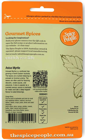 Anise Myrtle Australian native herb 12g - 0