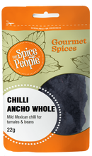 Chilli Ancho whole mild 22g-1