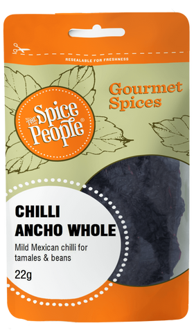 Chilli Ancho whole mild 22g