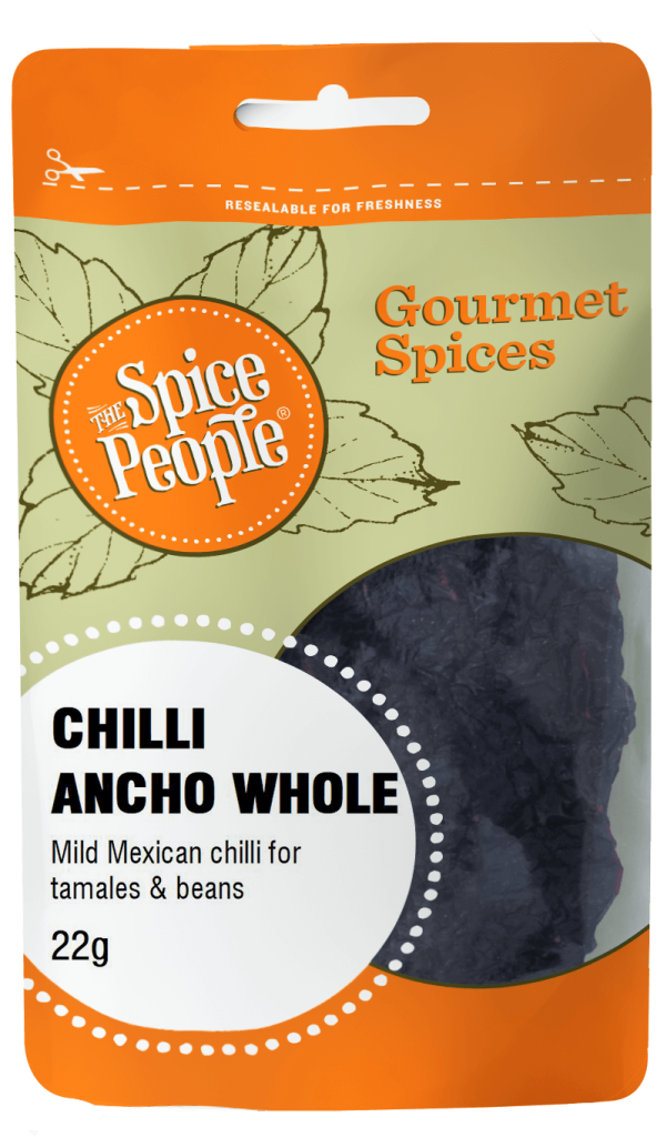 Chilli Ancho whole mild 22g