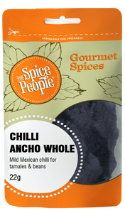 Chilli Ancho Whole 22g