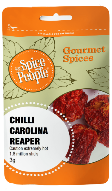 Chilli Carolina Reaper  whole 3g
