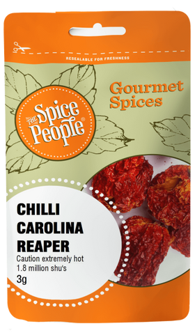 Chilli Carolina Reaper  whole 3g