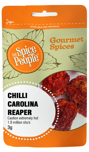 Chilli Carolina Reaper  whole 3g