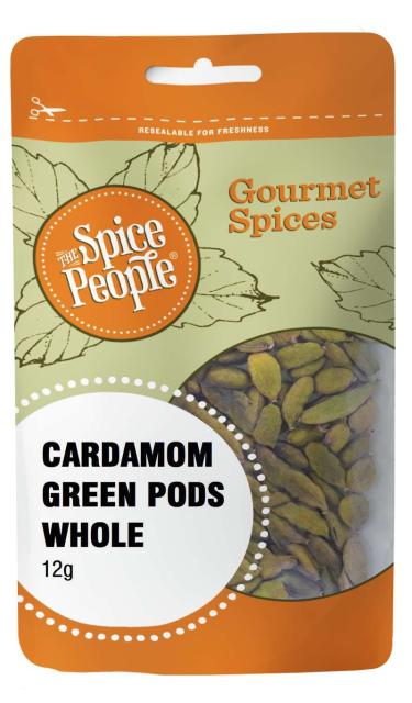 Cardamom Green pods Whole 12g