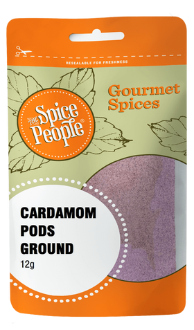 Cardamom Pods Ground 12g