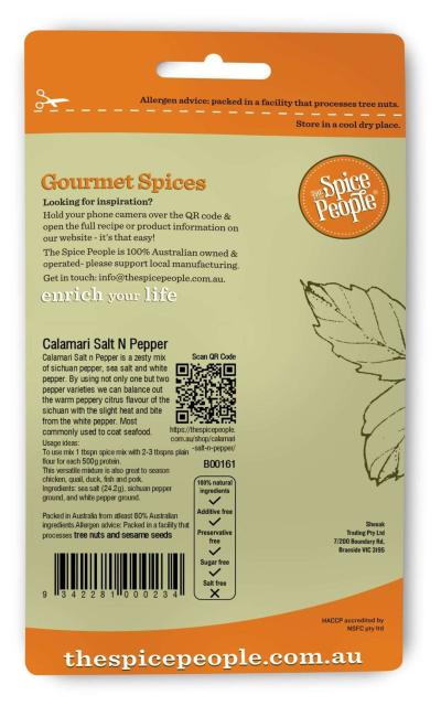 Calamari Seasoning 35g