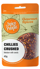 Chillies crushed  medium (with seeds) 45g-1