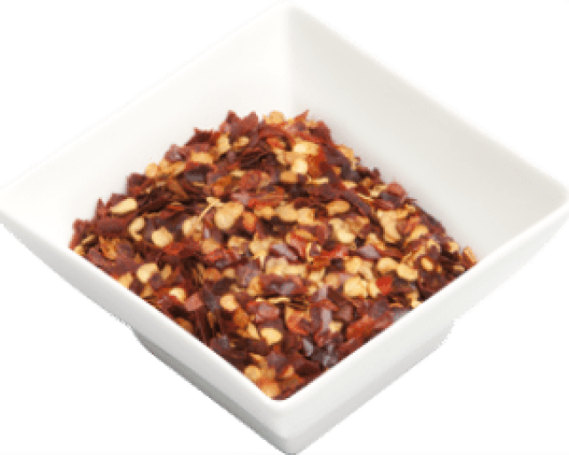 Chillies crushed  med***  (with seeds) 45g