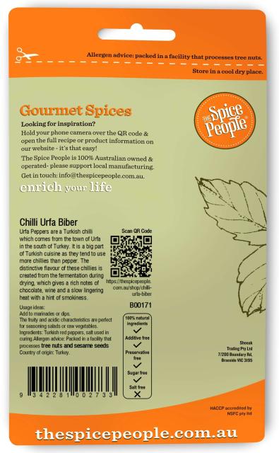 Chilli Urfa Biber-Mild 35g