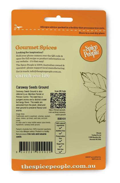 Cumin seeds ground 55g