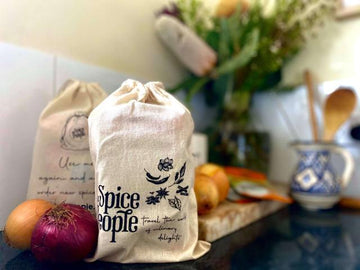 THE SPICE PEOPLE- Reusable Linen Spice & Produce Storage Bag