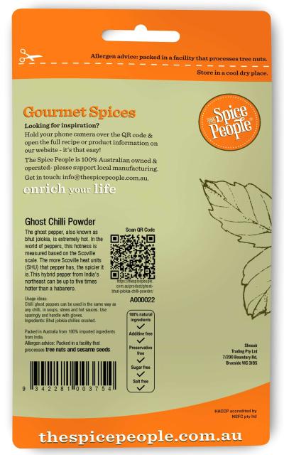 Chilli Ghost Powder - 7g