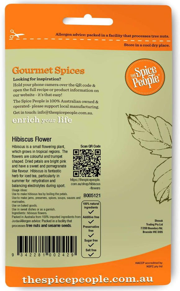 Hibiscus Flower (pieces) 12g