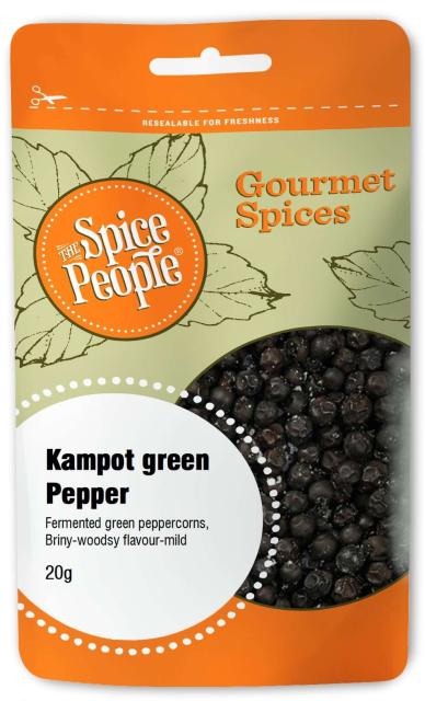 kampot pepper green fermented * 20g