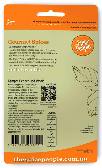 Kampot Pepper Red wh* 15g