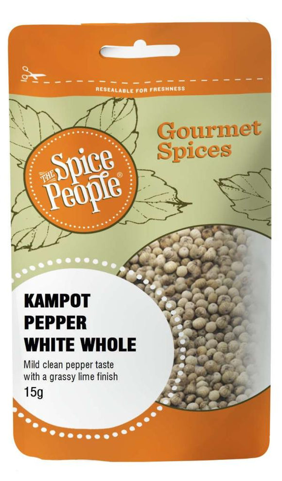 Kampot Pepper White Whole 15g