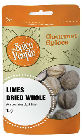 Limes Dried Whole (contains preservative 220) 15g