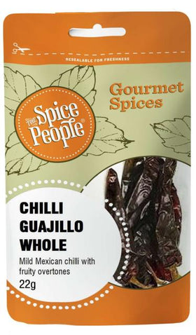 Chilli Guajillo Whole 22g